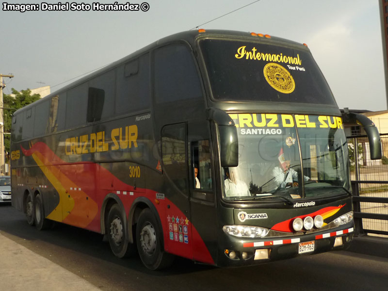 Marcopolo Paradiso G6 1550LD / Scania K-124IB 8x2 / Cruz del Sur (Perú)