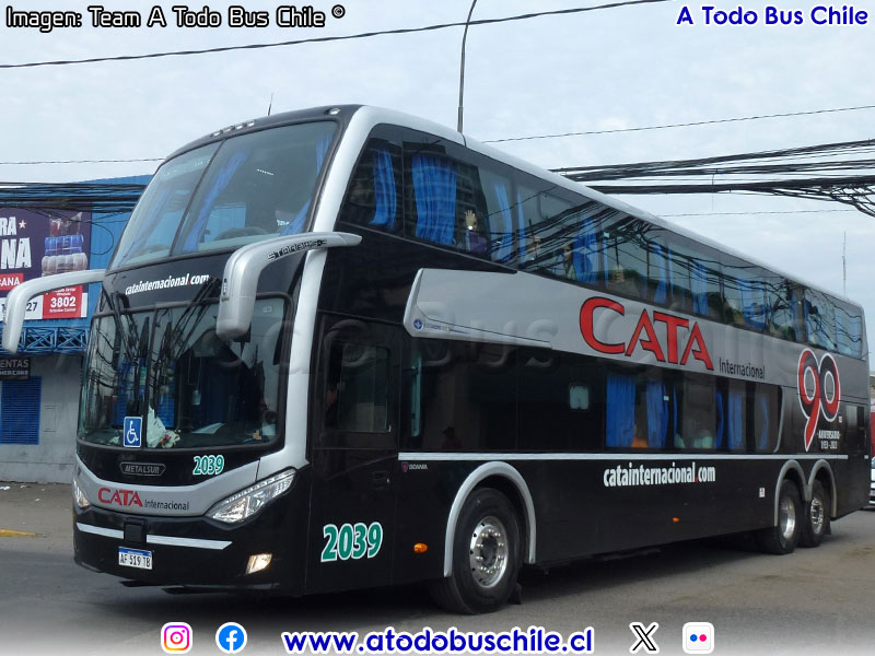 Metalsur Starbus 3 DP / Scania K-400B eev5 / CATA Internacional (Argentina)