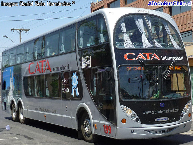 Metalsur Starbus 405 DP / Mercedes Benz O-500RSD-2436 / CATA Internacional (Argentina)