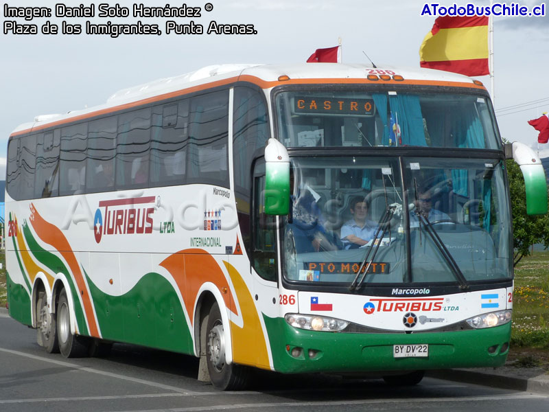 Marcopolo Paradiso G6 1200 / Scania K-380 / Turibus Ltda.