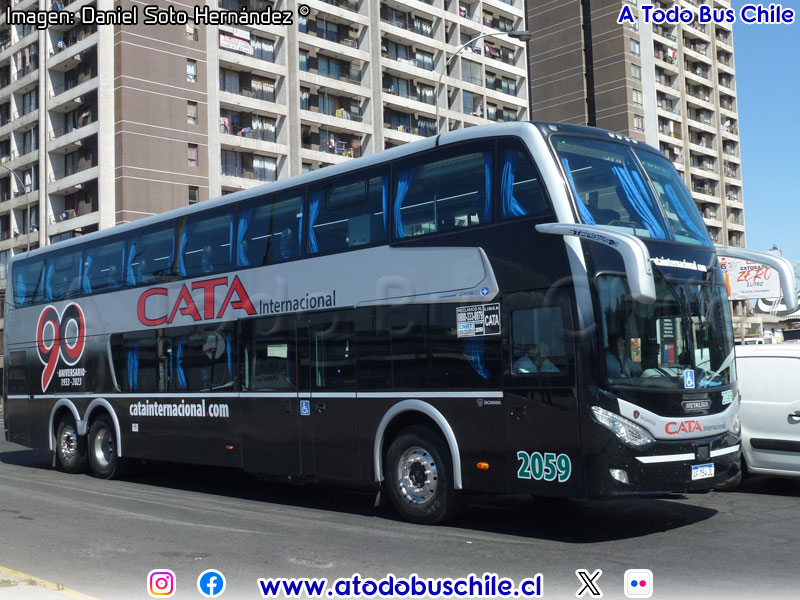 Metalsur Starbus 3 DP / Scania K-400B eev5 / CATA Internacional (Argentina)