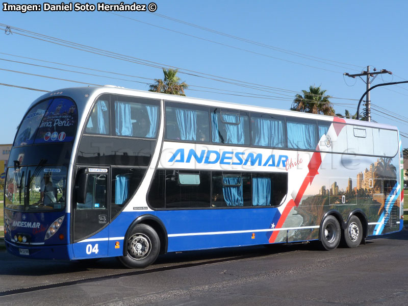 Metalsur Starbus 405 DP / Mercedes Benz O-500RSD-2436 / Andesmar Chile