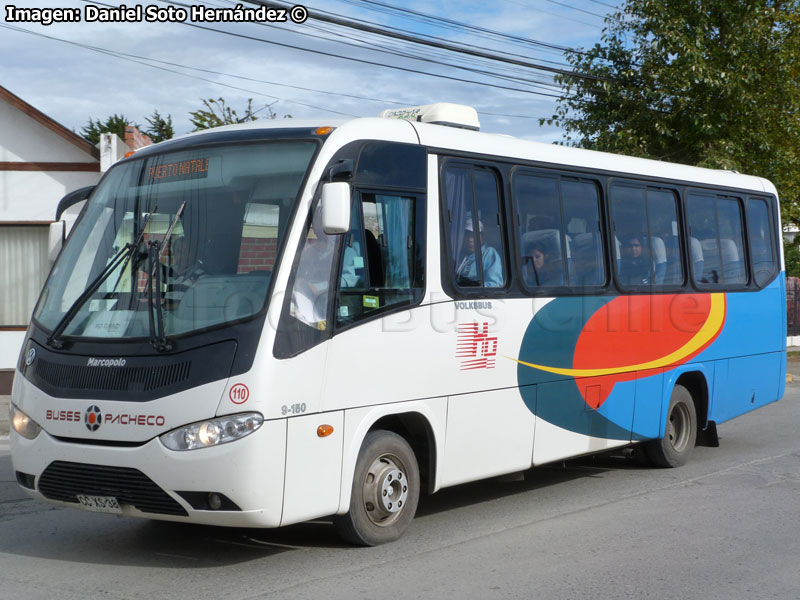 Marcopolo Senior / Volksbus 9-150EOD / Buses Pacheco (Puerto Natales - Río Turbio)