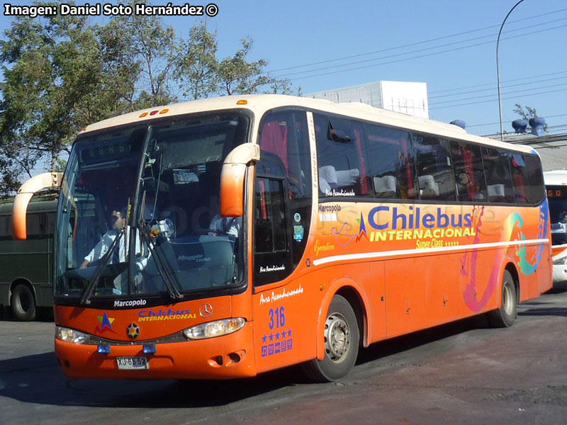 Marcopolo Viaggio G6 1050 / Mercedes Benz O-400RSE / Chile Bus Internacional