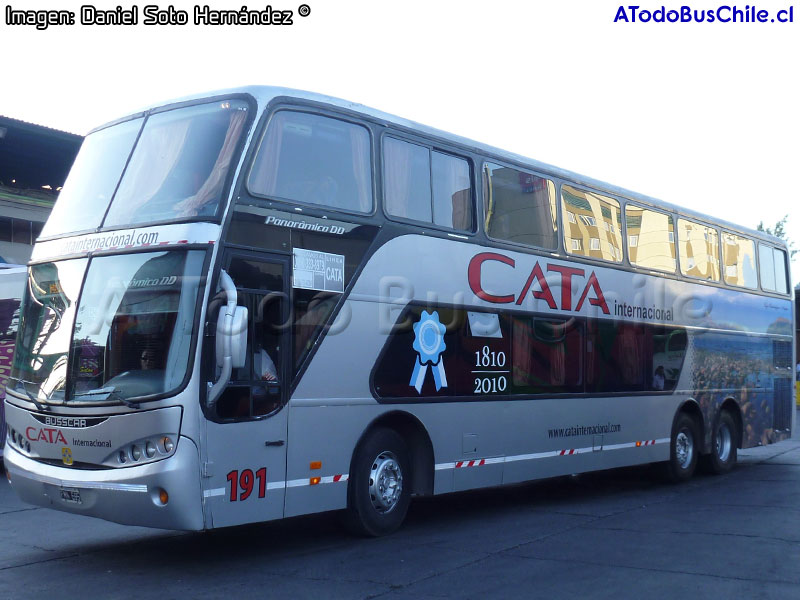 Busscar Panorâmico DD / Mercedes Benz O-400RSD / CATA Internacional (Argentina)