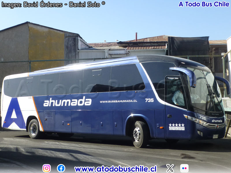 Marcopolo Viaggio 1050 / Mercedes Benz O-500RS-1936 BlueTec5 / Buses Ahumada Internacional