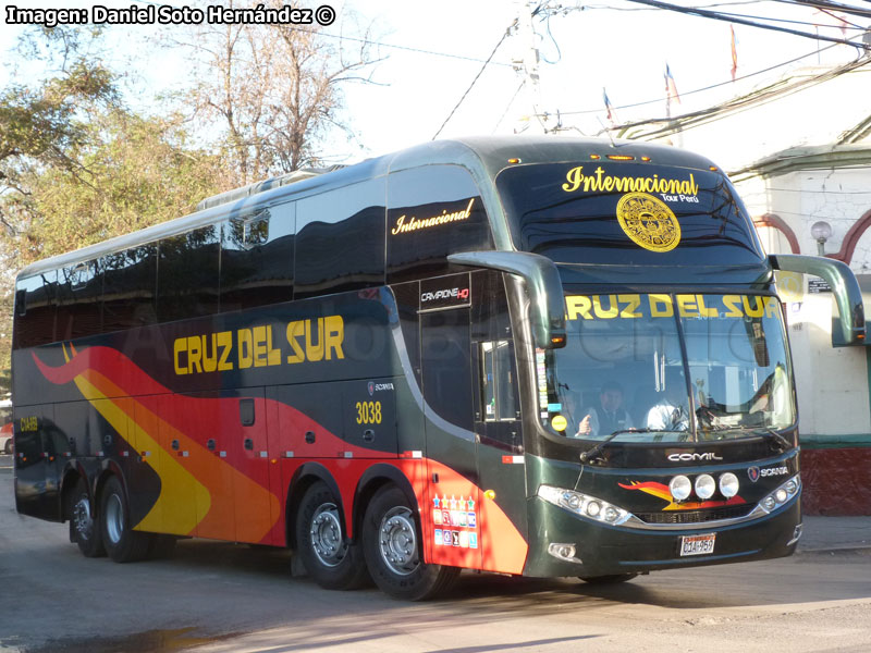 Comil Campione HD / Scania K-410B 8x2 / Cruz del Sur (Perú)