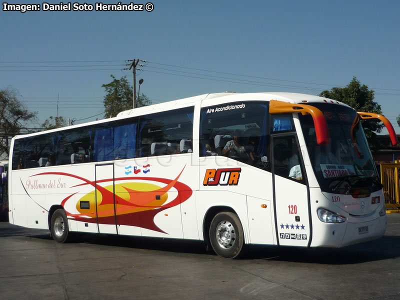 Irizar Century III 3.70 / Mercedes Benz O-500RS-1836 / Pullman del Sur Internacional