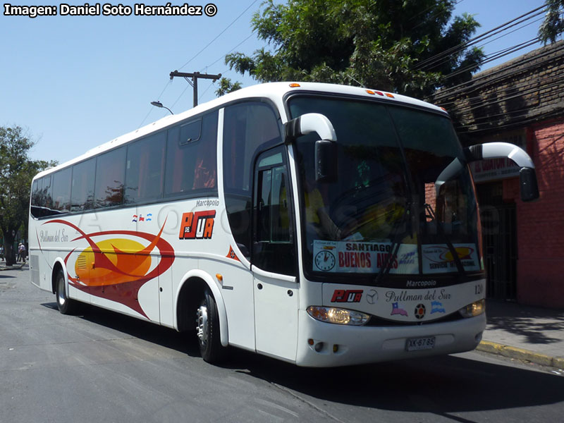 Marcopolo Viaggio G6 1050 / Mercedes Benz O-400RSE / Pullman del Sur Internacional