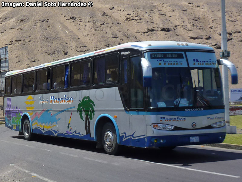 Marcopolo Viaggio GV 1000 / Mercedes Benz O-400RSE / Trans Paraíso (Bolivia)