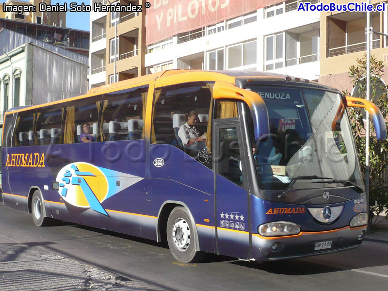 Irizar Century II 3.70 / Mercedes Benz O-400RSE / Buses Ahumada Internacional