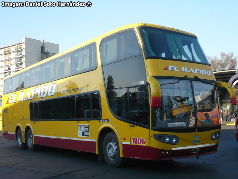 Niccolo Concept 2250 DP / Mercedes Benz O-400RSD / El Rápido Internacional (Argentina)