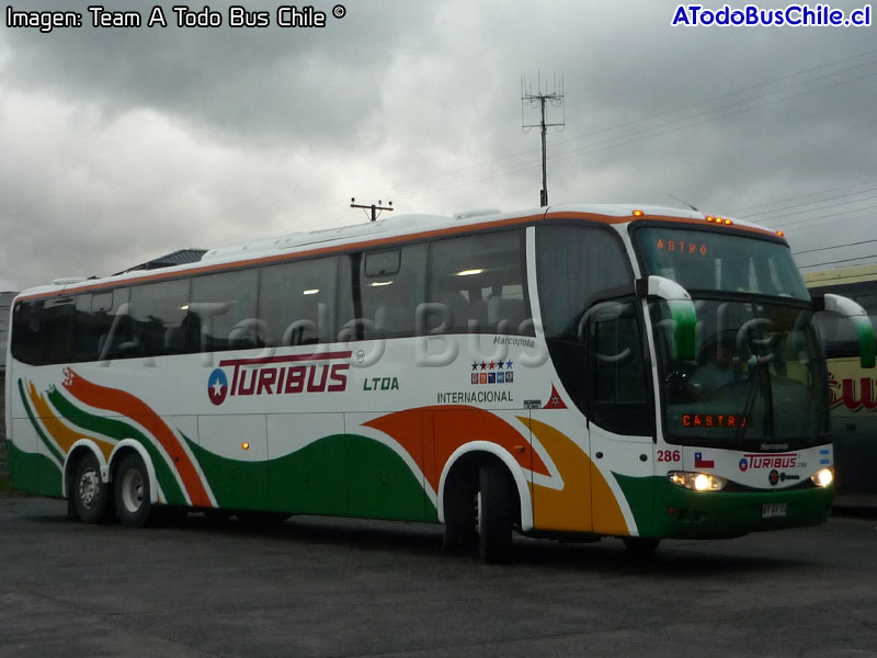 Marcopolo Paradiso G6 1200 / Scania K-380 / Turibus Ltda.