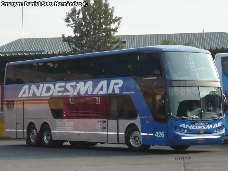 Busscar Panorâmico DD / Volvo B-12R / Andesmar (Argentina)