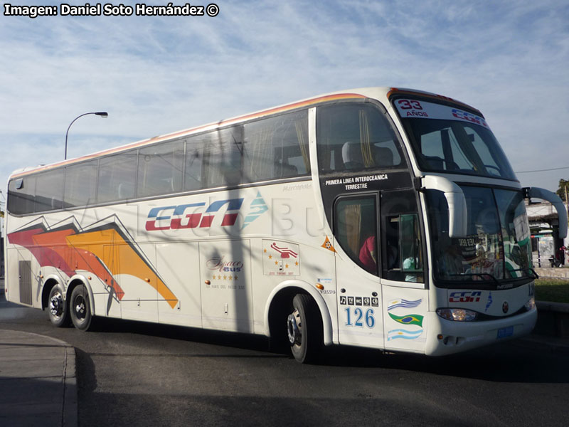 Marcopolo Paradiso G6 1550LD / Volvo B-12B / Empresa General Artigas EGA (Uruguay)