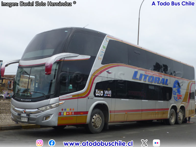 Marcopolo Paradiso G7 1800DD / Scania K-400B eev5 / Trans Litoral (Bolivia)