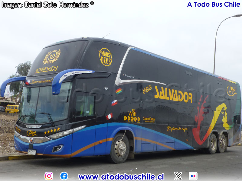 Marcopolo Paradiso New G7 1800DD / Scania K-400B eev5 / Trans Salvador (Bolivia)