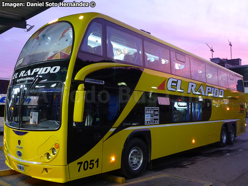 Metalsur Starbus 2 DP / Scania K-410B / El Rápido Internacional (Argentina)