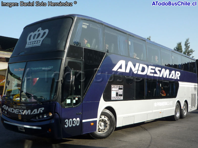Busscar Panorâmico DD / Volvo B-12R / Andesmar (Argentina)