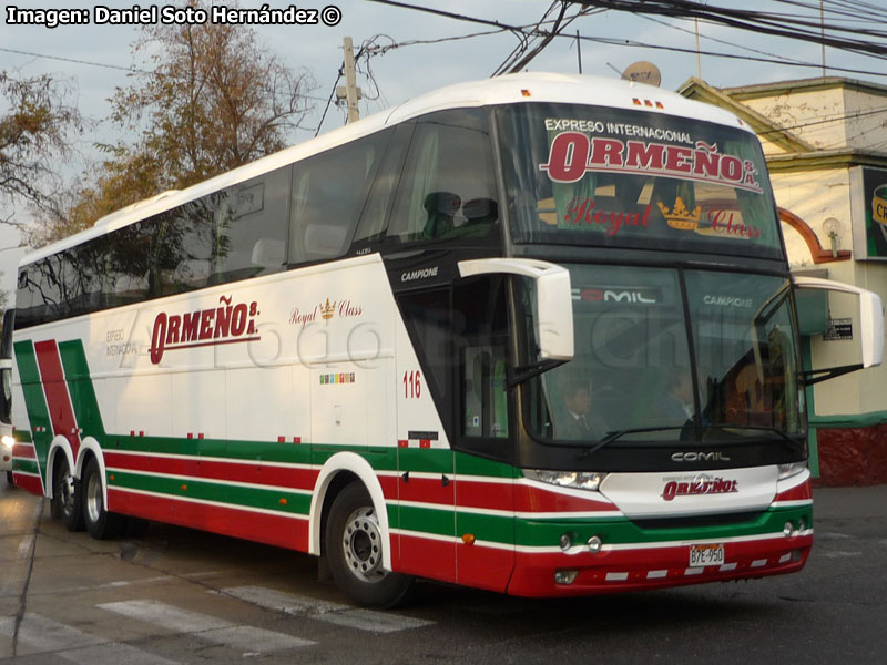 Comil Campione 4.05 HD / Mercedes Benz O-500RSD-2436 / Expreso Internacional Ormeño (Perú)