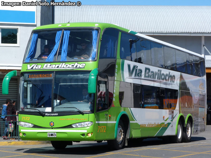 Marcopolo Paradiso G6 1800DD / Mercedes Benz O-500RSD-2436 / Vía Bariloche (Argentina)