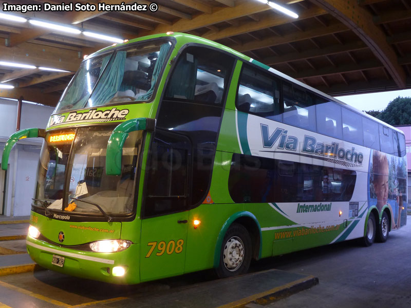 Marcopolo Paradiso G6 1800DD / Mercedes Benz O-500RSD-2036 / Vía Bariloche (Argentina)