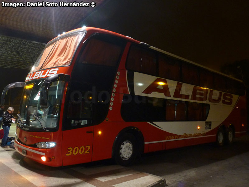 Marcopolo Paradiso G6 1800DD / Mercedes Benz O-500RSD-2436 / Albus (Argentina)