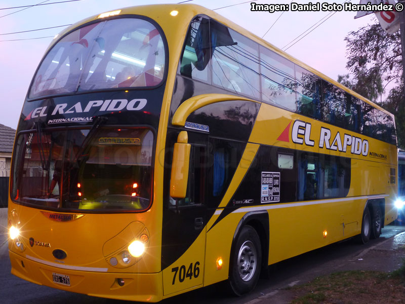 Metalsur Starbus 2 DP / Scania K-410B / El Rápido Internacional (Argentina)