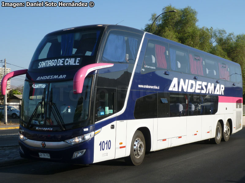 Marcopolo Paradiso G7 1800DD / Volvo B-450R Euro5 / Andesmar Chile