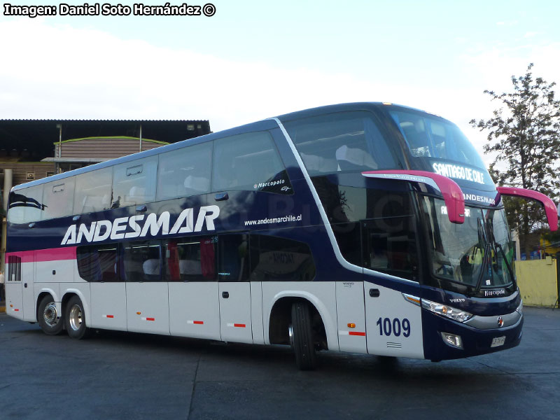 Marcopolo Paradiso G7 1800DD / Volvo B-450R Euro5 / Andesmar Chile