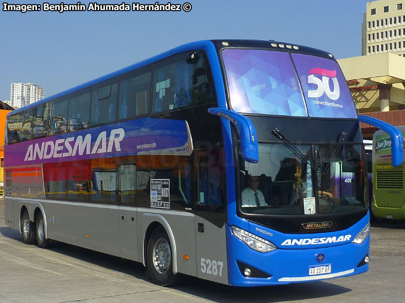 Metalsur Starbus 3 DP / Volvo B-430R / Andesmar (Argentina)