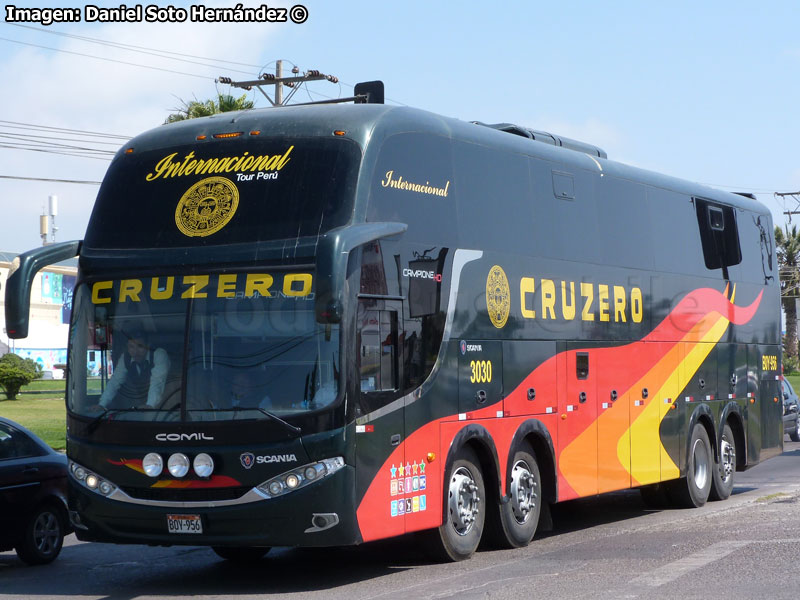 Comil Campione HD / Scania K-410B 8x2 / Cruzero Internacional (Perú)