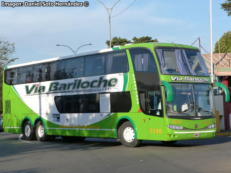 Marcopolo Paradiso G6 1800DD / Mercedes Benz O-500RSD-2436 / Vía Bariloche (Argentina)