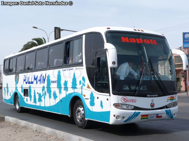 Marcopolo Viaggio G6 1050 / Mercedes Benz O-400RSE / Pullman Napoli Internacional (Bolivia)