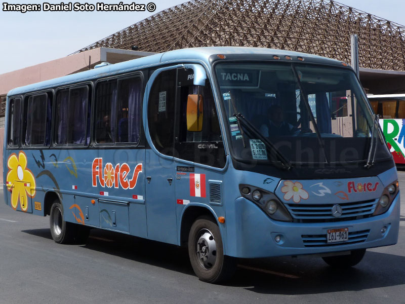 Comil Piá / Mercedes Benz LO-915 / Flores Hnos. (Perú)