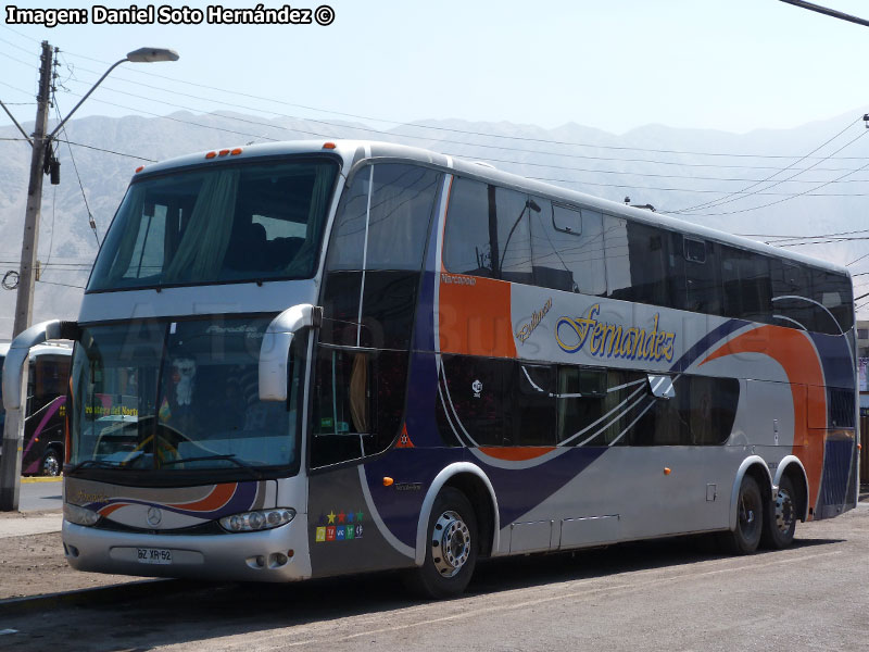 Marcopolo Paradiso G6 1800DD / Mercedes Benz O-500RSD-2442 / Pullman Fernández