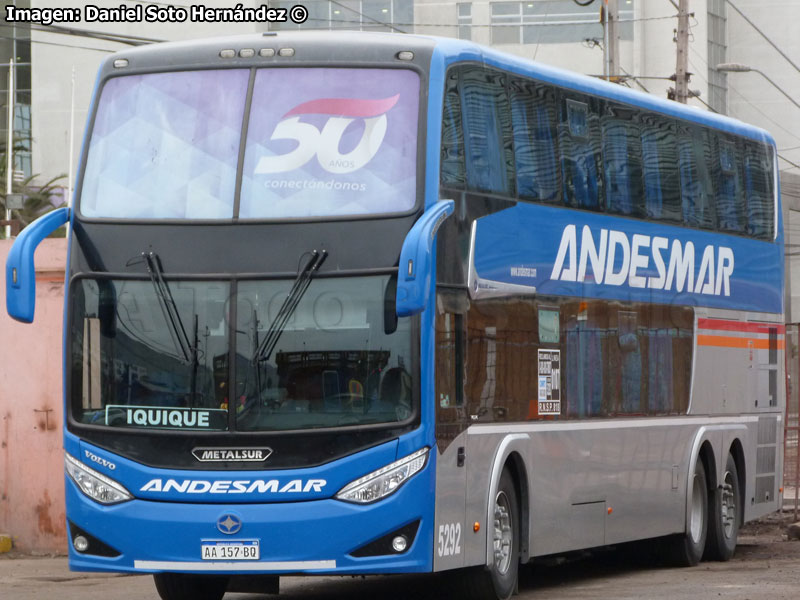 Metalsur Starbus 3 DP / Volvo B-430R / Andesmar (Argentina)