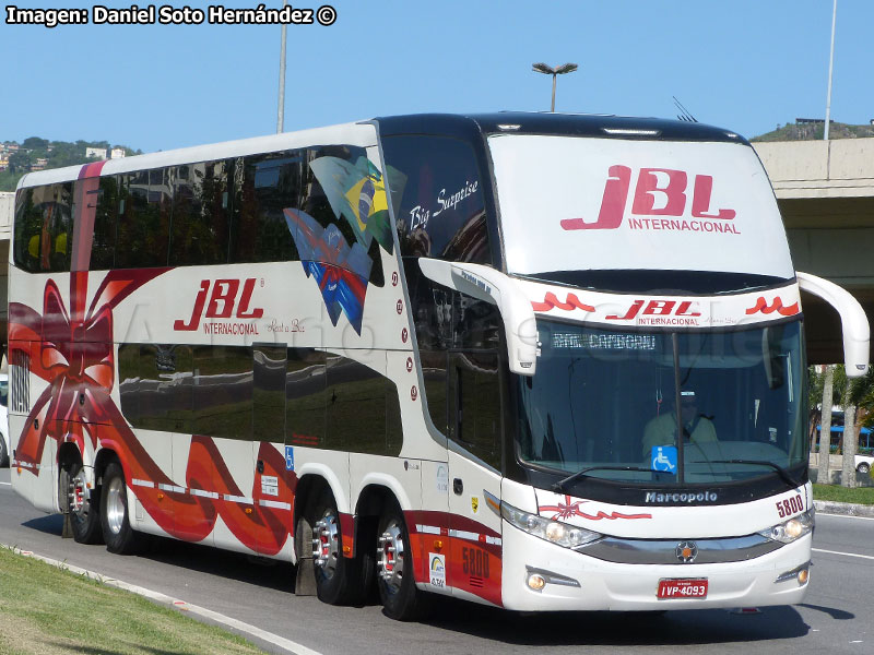 Marcopolo Paradiso G7 1800DD / Scania K-440B 8x2 eev5 / JBL Turismo (Río Grande do Sul - Brasil)