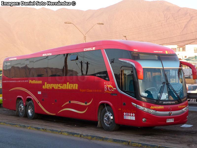 Marcopolo Paradiso G7 1200 / Mercedes Benz O-500RSD-2442 / Pullman Jerusalén