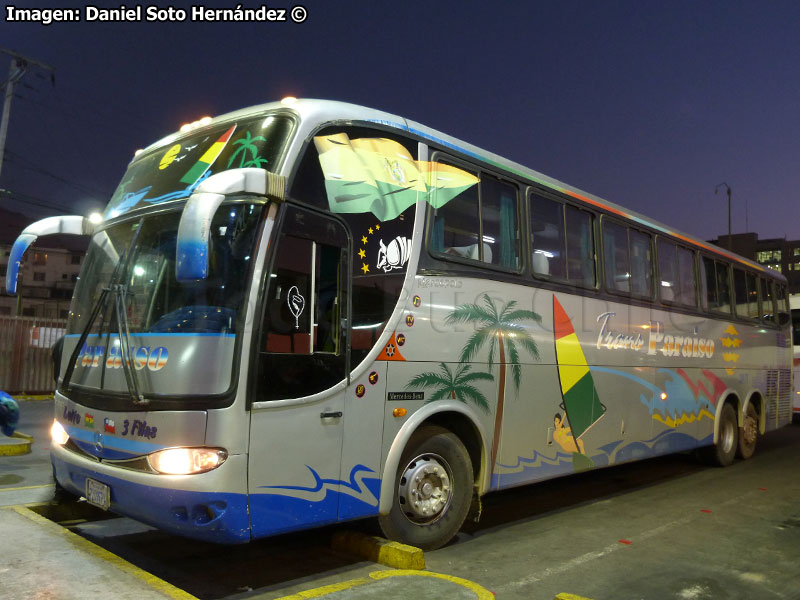 Marcopolo Paradiso G6 1200 / Mercedes Benz O-500RSD-2436 / Trans Paraíso (Bolivia)