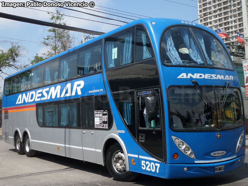 Metalsur Starbus 405 DP / Mercedes Benz O-500RSD-2436 / Andesmar (Argentina)