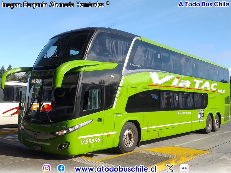 Marcopolo Paradiso New G7 1800DD / Scania K-400B eev5 / Vía TAC (Argentina)