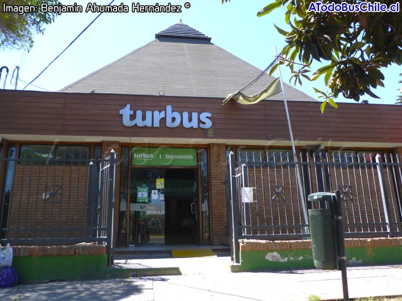 Frontis Terminal de Tur Bus Rancagua