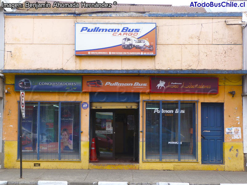 Oficina Venta de Pasajes Holding Pullman Bus / Pullman Cargo, Lautaro (Región de la Araucanía)