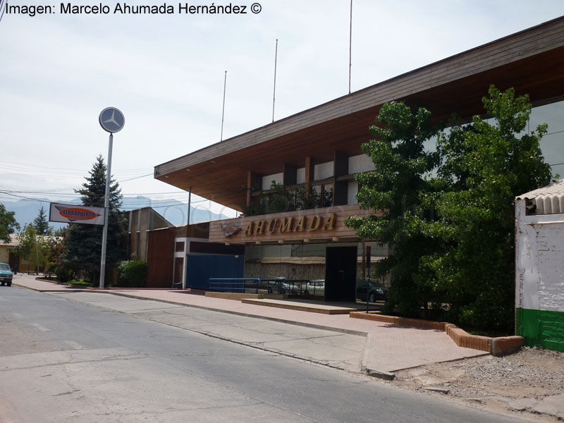 Frontis Terminal de Buses Ahumada (Los Andes, Región de Valparaíso)