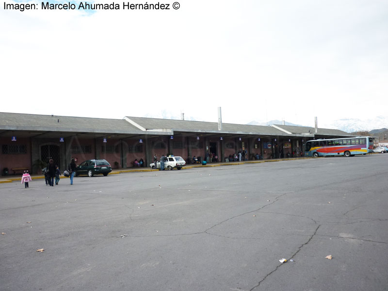 Panorámica Terminal de Buses de Los Andes (Región de Valparaíso)