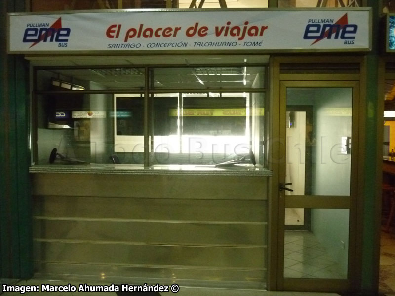 Oficina Venta de Pasajes EME Bus Terminal Rodoviario de Viña del Mar