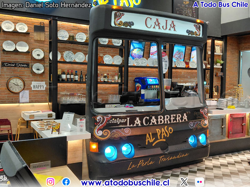 Zona de Cajas Restaurante "La Cabrera Al Paso" | T2 Aeropuerto Internacional Comodoro Arturo Merino Benítez (Santiago)