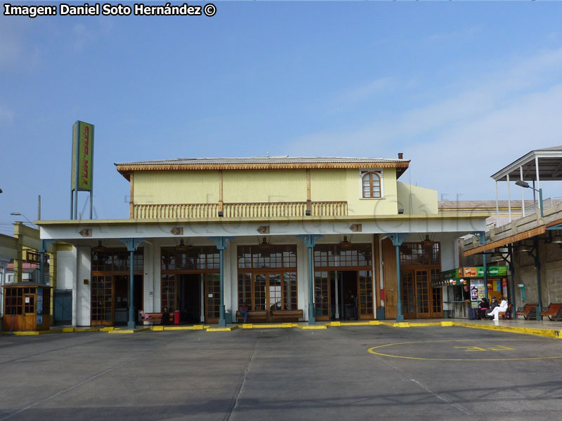 Zona de Andenes Terminal Tur Bus Iquique, Región de Tarapacá