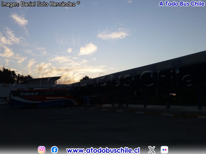 Zona de Andenes Terminal de Buses Cartagena (Región de Valparaíso)